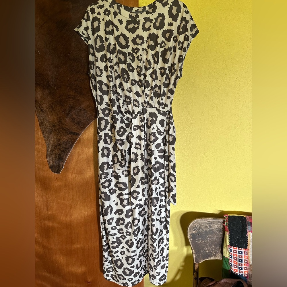 Leopard Print Dress